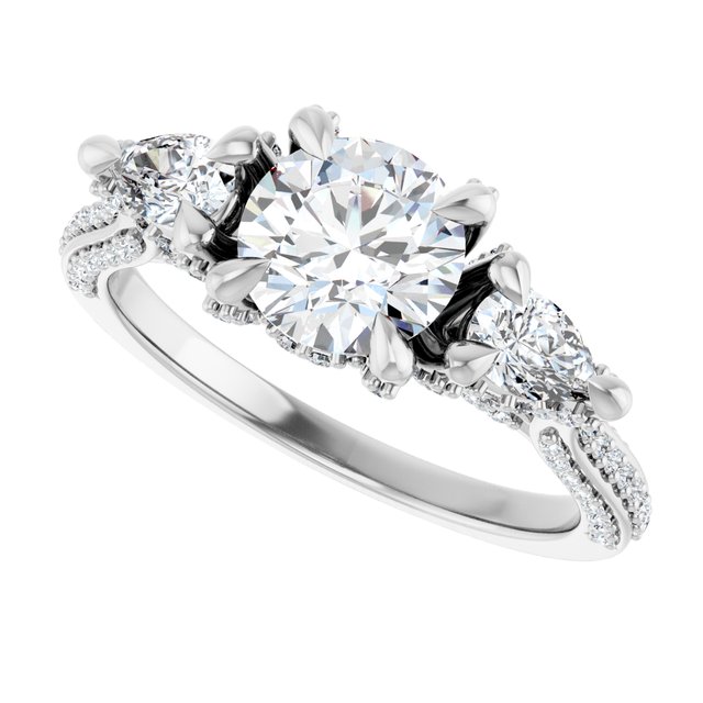 Three-Stone Engagement Ring