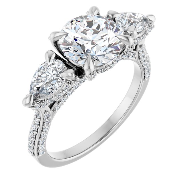 Three-Stone Engagement Ring