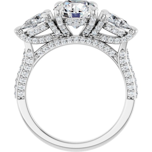Three-Stone Engagement Ring