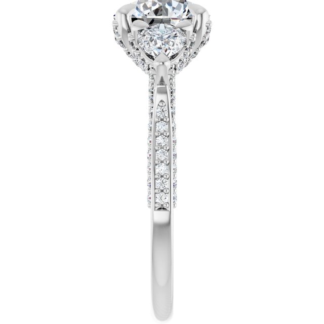 Three-Stone Engagement Ring