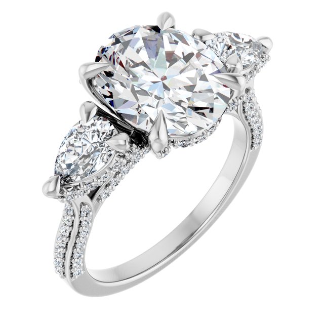 Three-Stone Engagement Ring