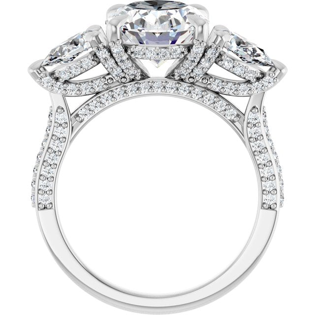 Three-Stone Engagement Ring