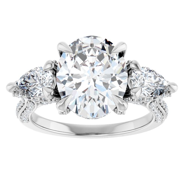 Three-Stone Engagement Ring