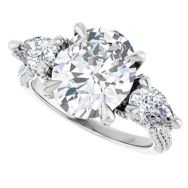 Three-Stone Engagement Ring