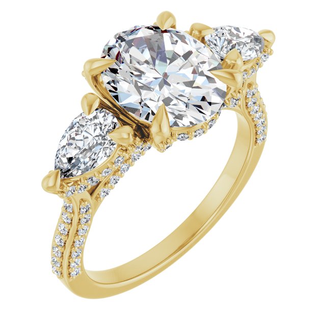Three-Stone Engagement Ring