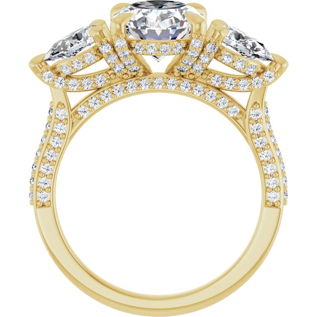 Three-Stone Engagement Ring