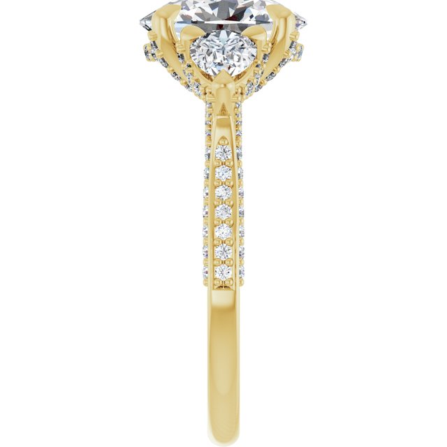 Three-Stone Engagement Ring