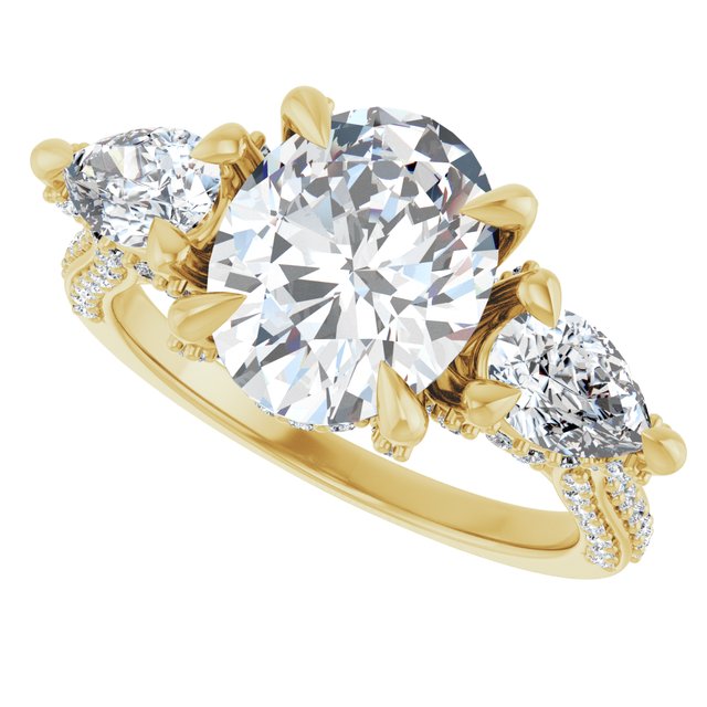 Three-Stone Engagement Ring