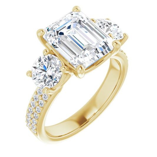 Three-Stone Engagement Ring