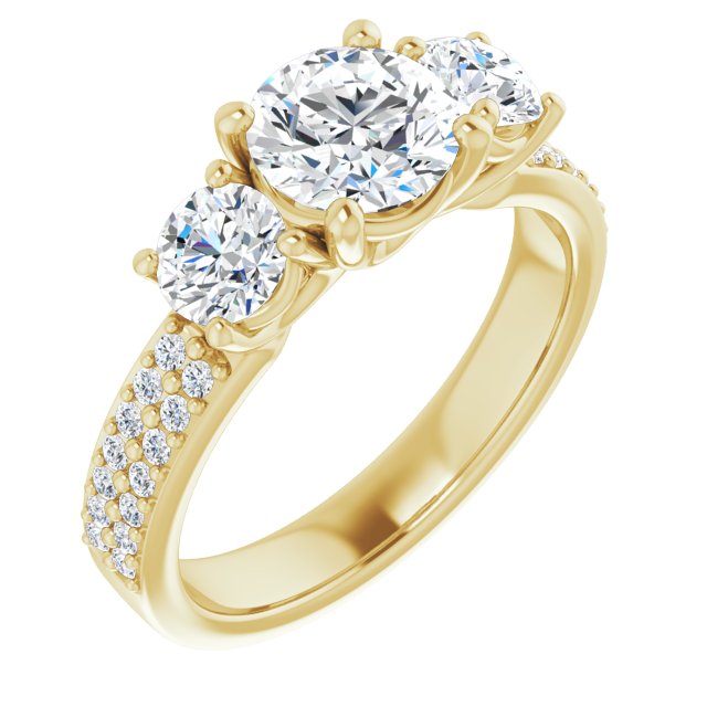Three-Stone Engagement Ring
