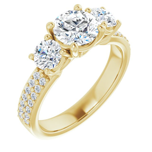 Three-Stone Engagement Ring