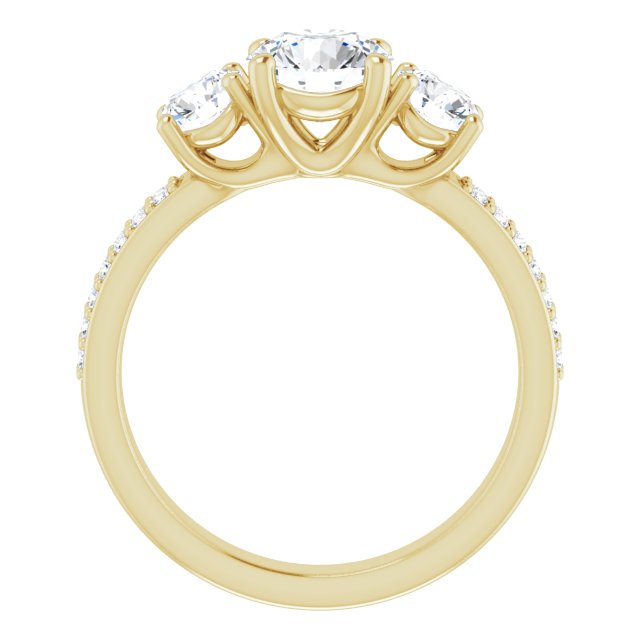 Three-Stone Engagement Ring