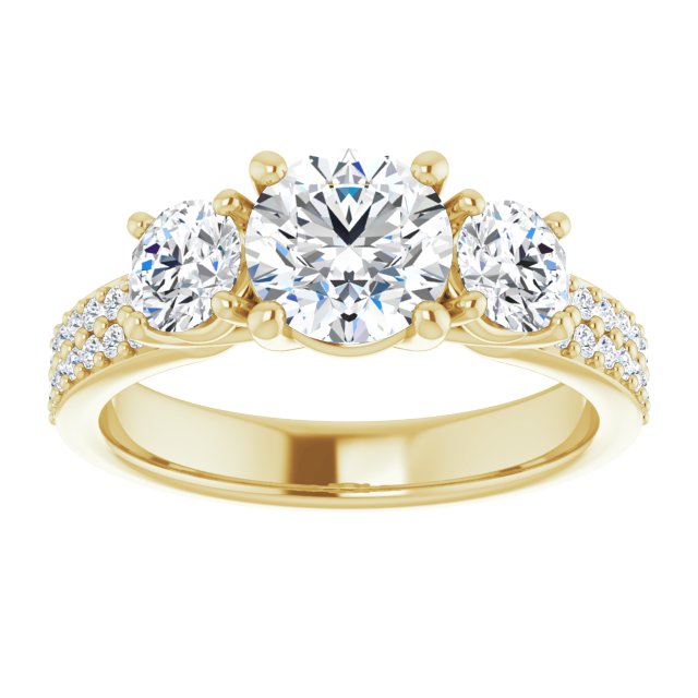 Three-Stone Engagement Ring
