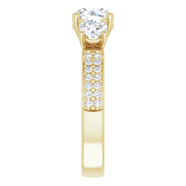 Three-Stone Engagement Ring