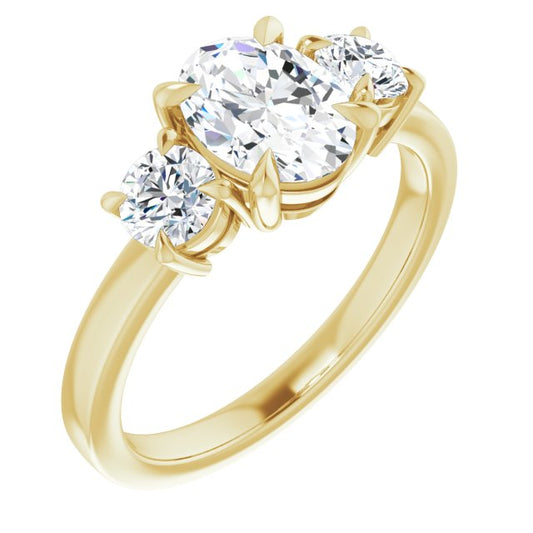 Three-Stone Engagement Ring
