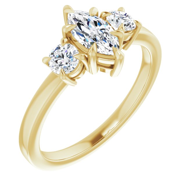 Three-Stone Engagement Ring