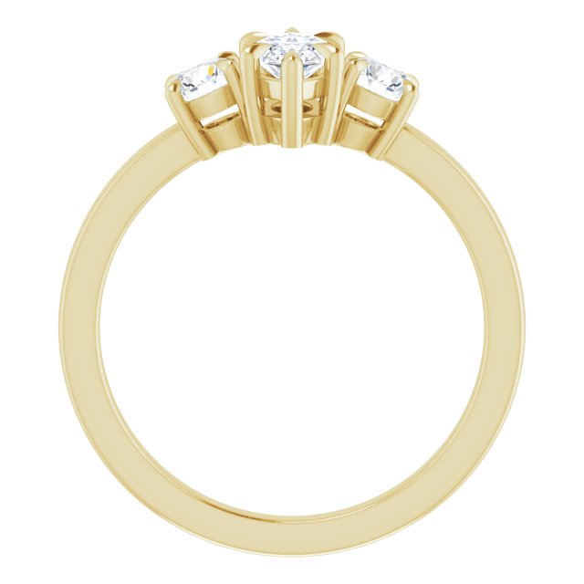 Three-Stone Engagement Ring