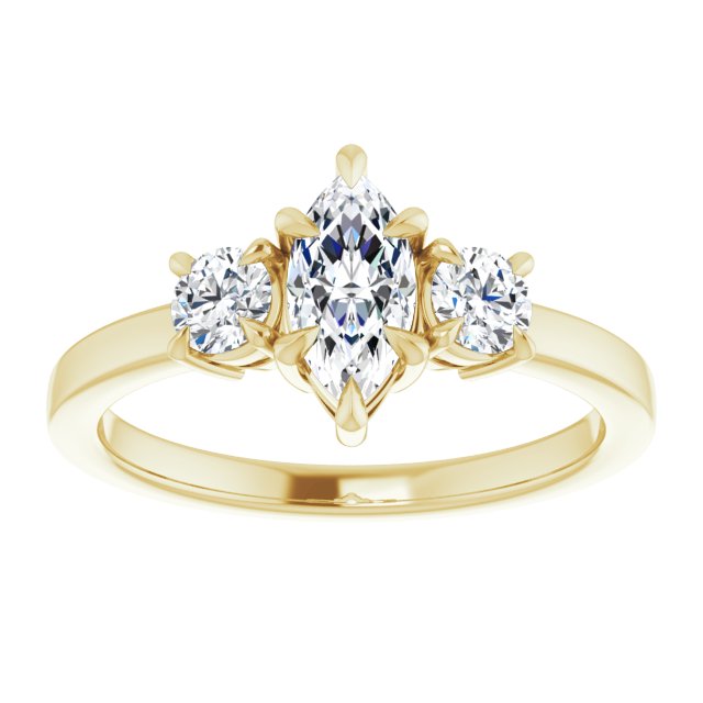 Three-Stone Engagement Ring