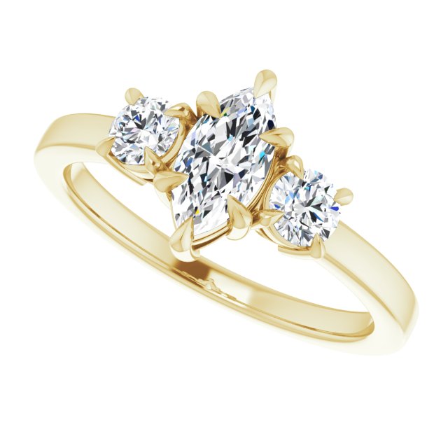 Three-Stone Engagement Ring