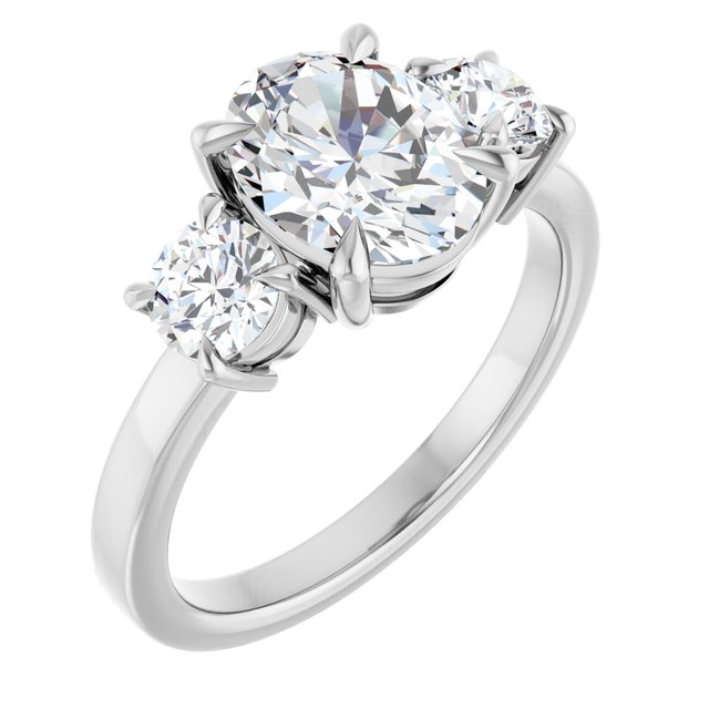 Three-Stone Engagement Ring