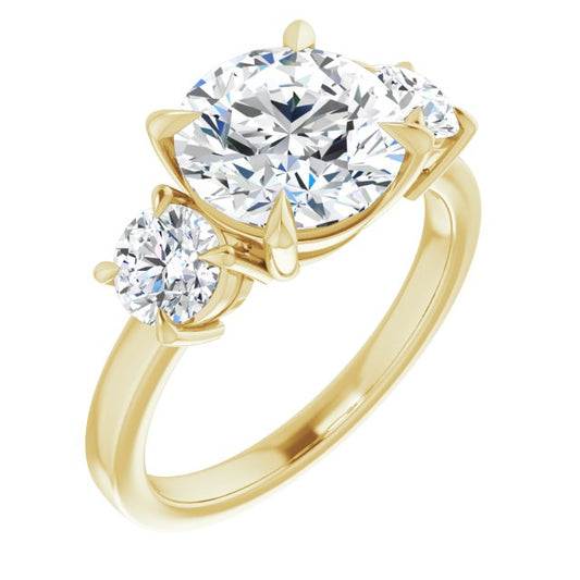 Three-Stone Engagement Ring