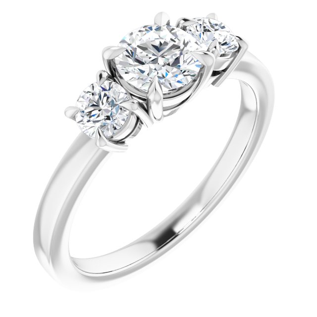 Three-Stone Engagement Ring