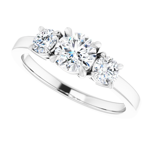 Three-Stone Engagement Ring