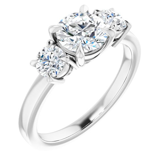 Three-Stone Engagement Ring