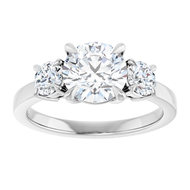 Three-Stone Engagement Ring