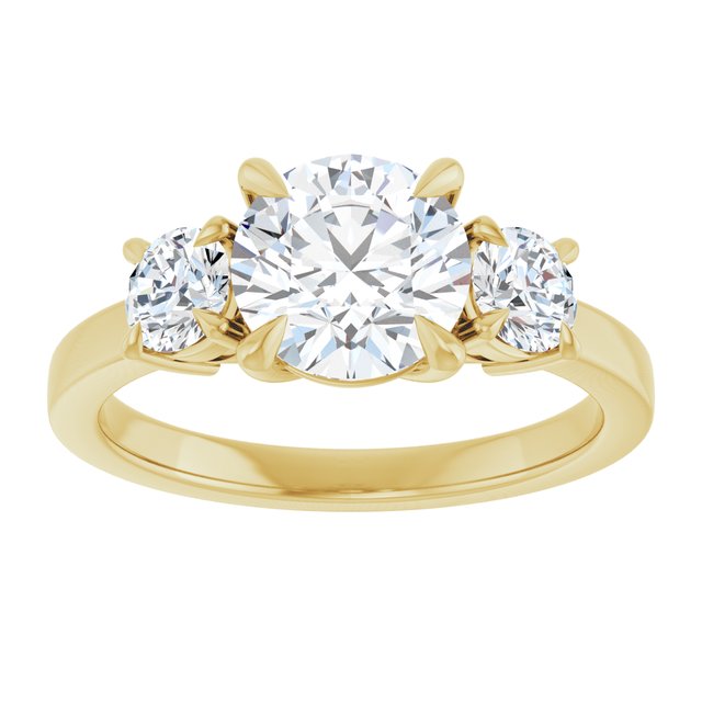 Three-Stone Engagement Ring