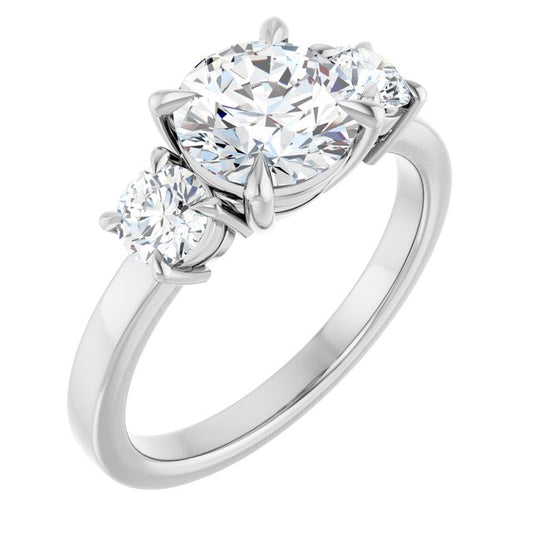 Three-Stone Engagement Ring