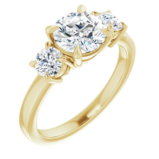 Three-Stone Engagement Ring
