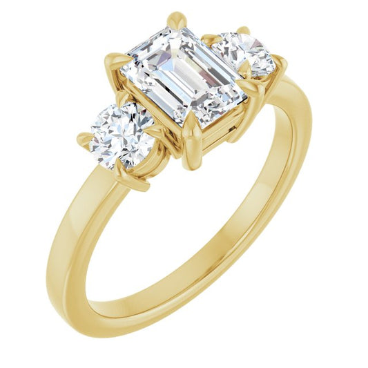 Three-Stone Engagement Ring