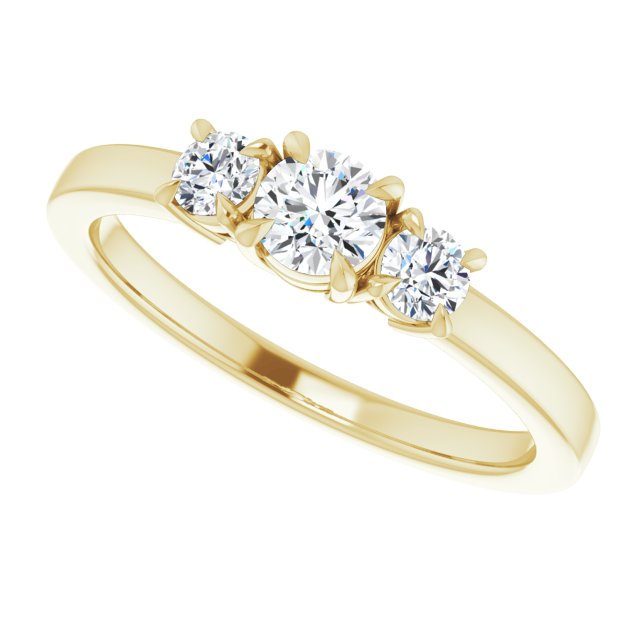 Three-Stone Engagement Ring