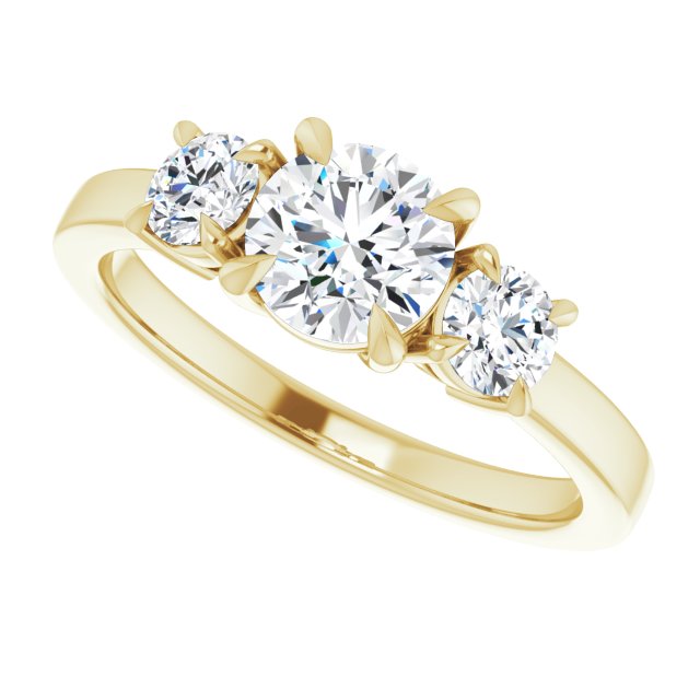 Three-Stone Engagement Ring
