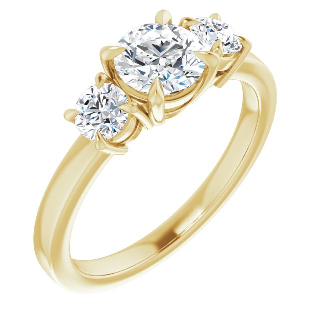 Three-Stone Engagement Ring