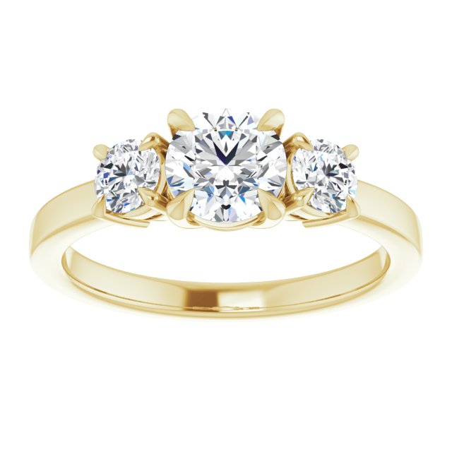 Three-Stone Engagement Ring