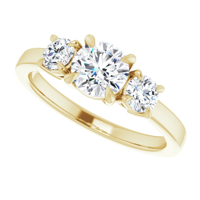 Three-Stone Engagement Ring
