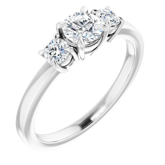 Three-Stone Engagement Ring