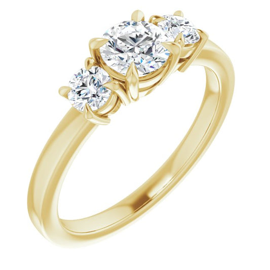 Three-Stone Engagement Ring