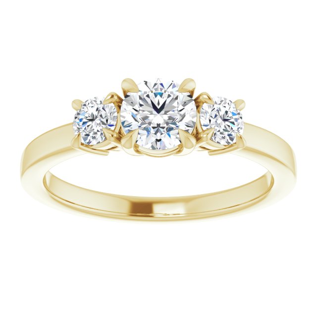 Three-Stone Engagement Ring