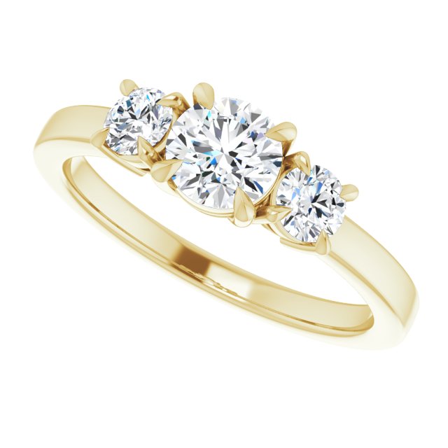 Three-Stone Engagement Ring