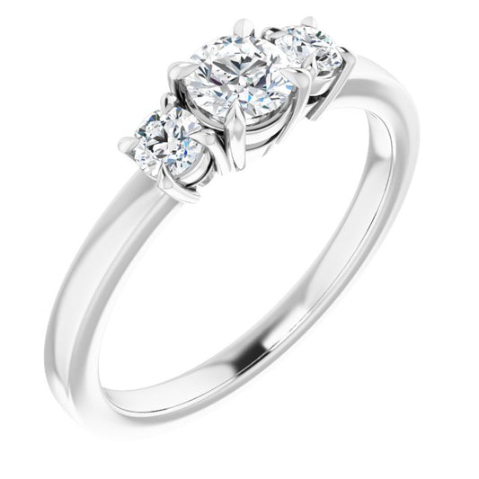 Three-Stone Engagement Ring