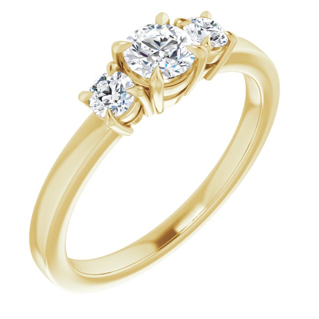 Three-Stone Engagement Ring