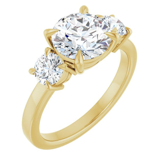 Three-Stone Engagement Ring