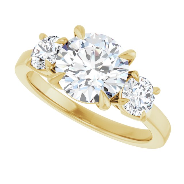 Three-Stone Engagement Ring