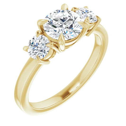 Three-Stone Engagement Ring