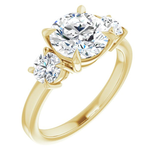 Three-Stone Engagement Ring