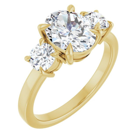 Three-Stone Engagement Ring