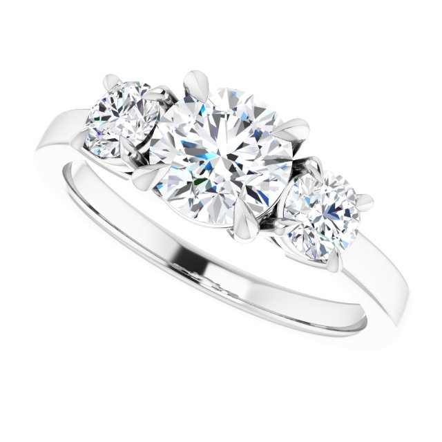Three-Stone Engagement Ring